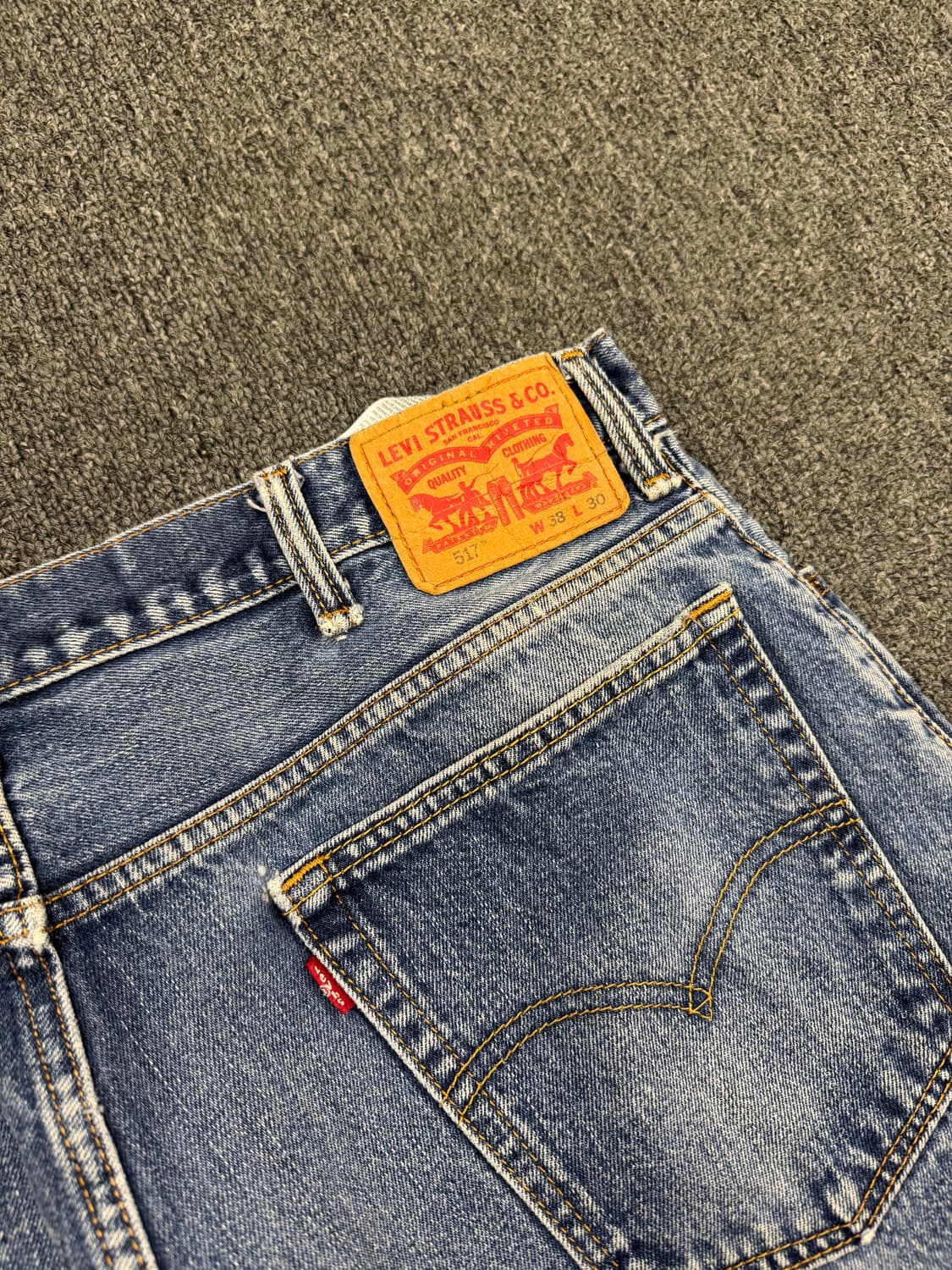 38)리바이스 517 빈티지 중청 부츠컷 데님팬츠 상품이미지9