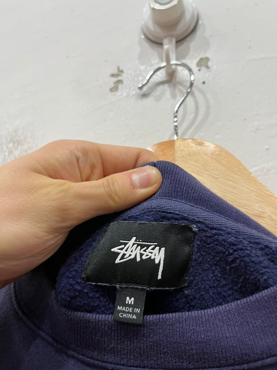 스투시 리피트 로고 맨투맨 스웻셔츠  상품이미지6