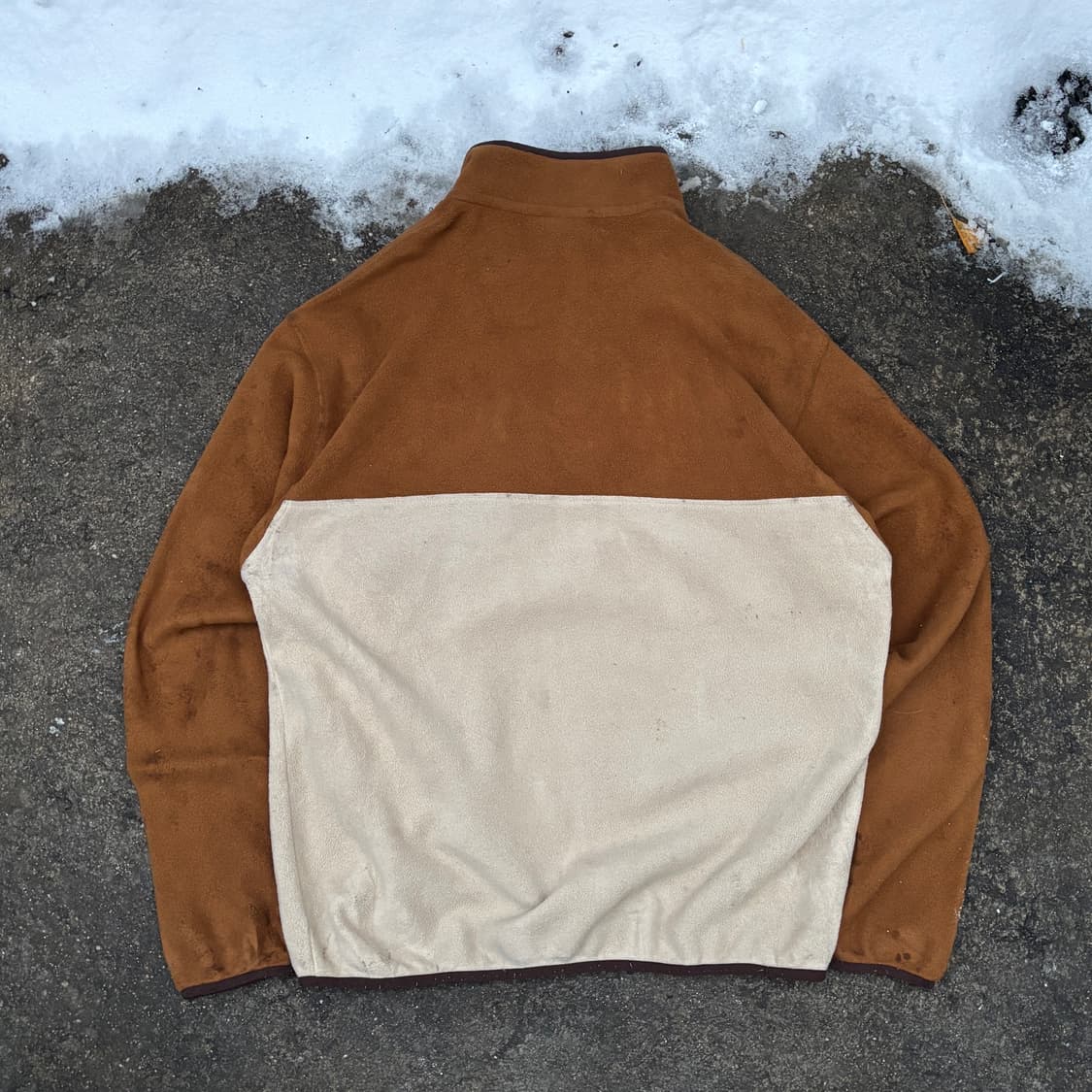 빈티지 파타고니아 라이트브라운 플리스 상품이미지4