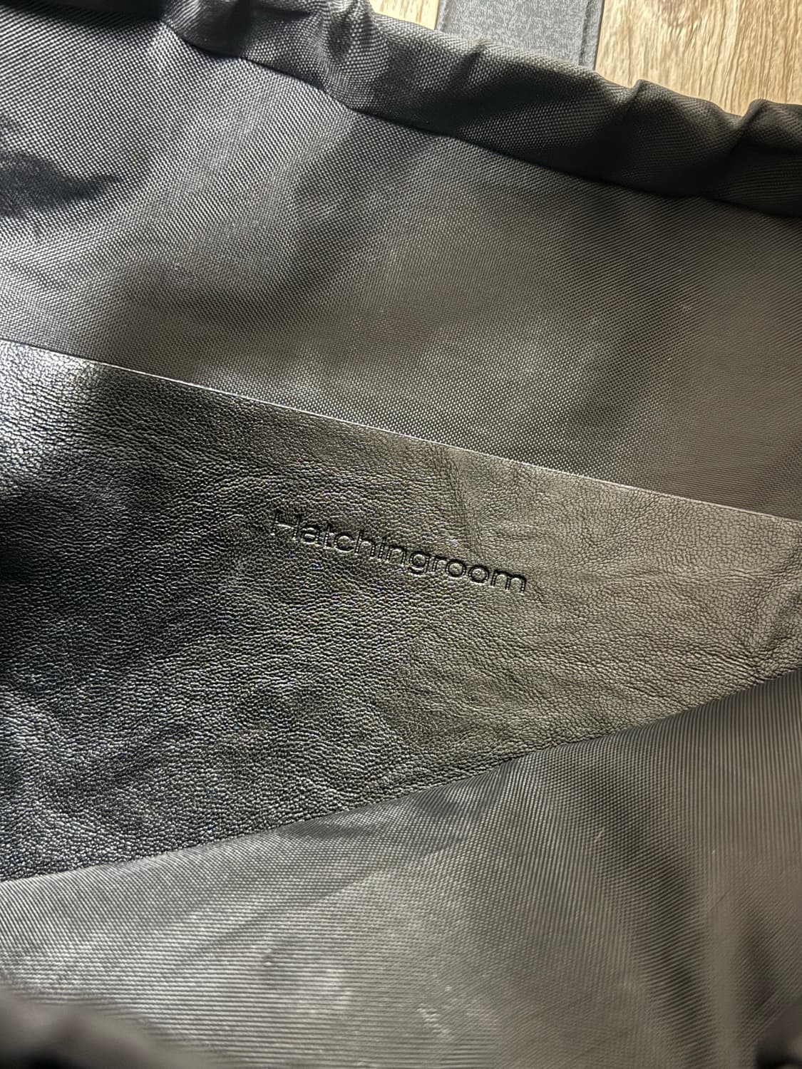 해칭룸 Way Bag Faux Leather Black 상품이미지4