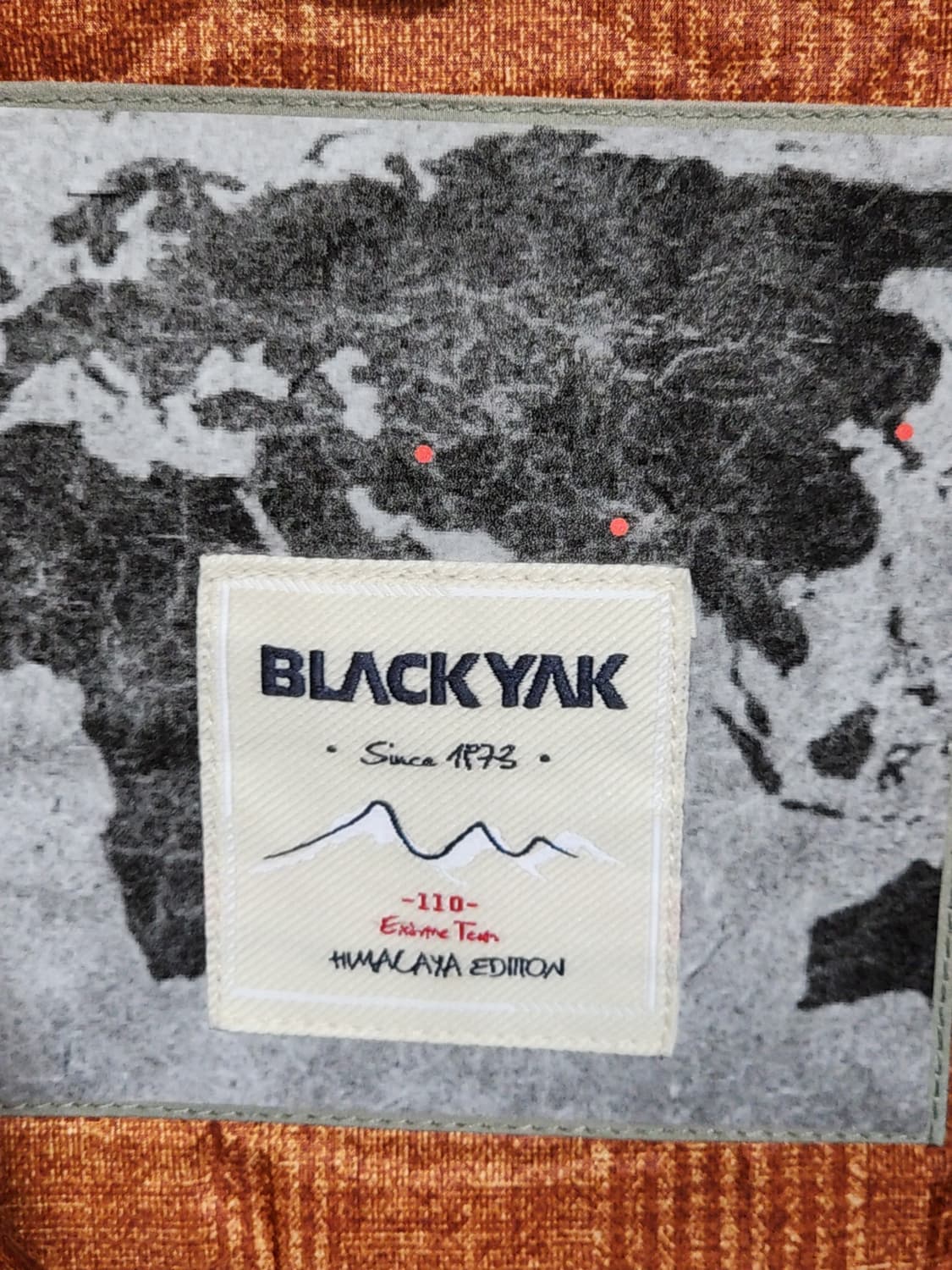 (110) 블랙야크 바람막이 점퍼 카모패턴 빅사이즈 아웃도어 자켓  상품이미지3