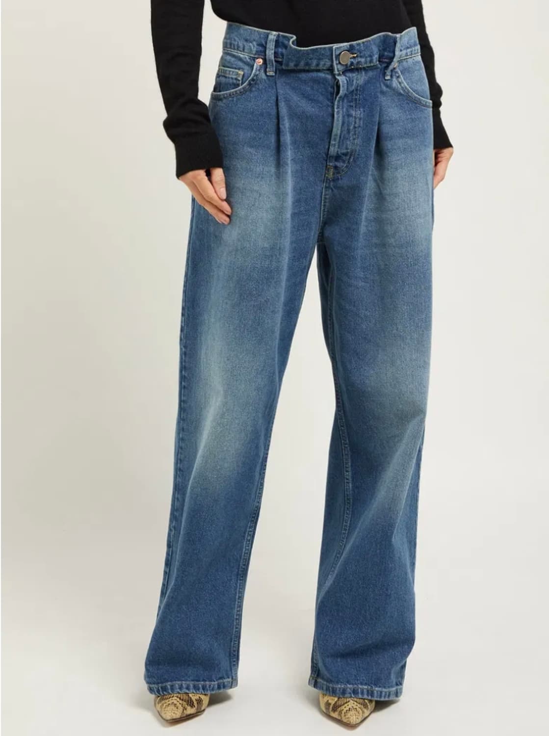 [32] RAEY 레이 fold baggy boyfriend jeans 상품이미지2