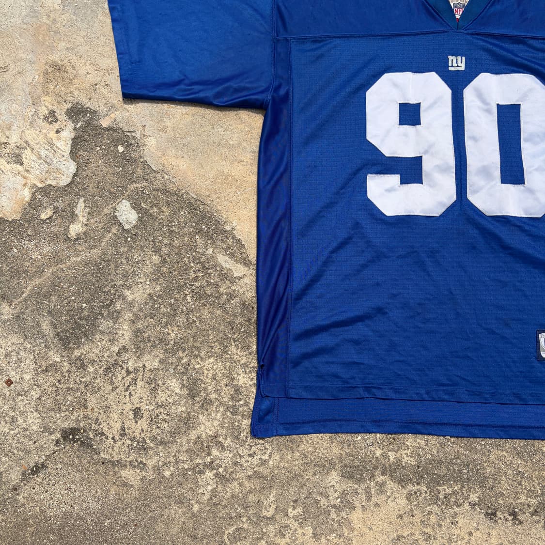 리복 NFL 뉴욕 자이언츠 제이슨 피에르폴 유니폼 져지 XL 상품이미지3