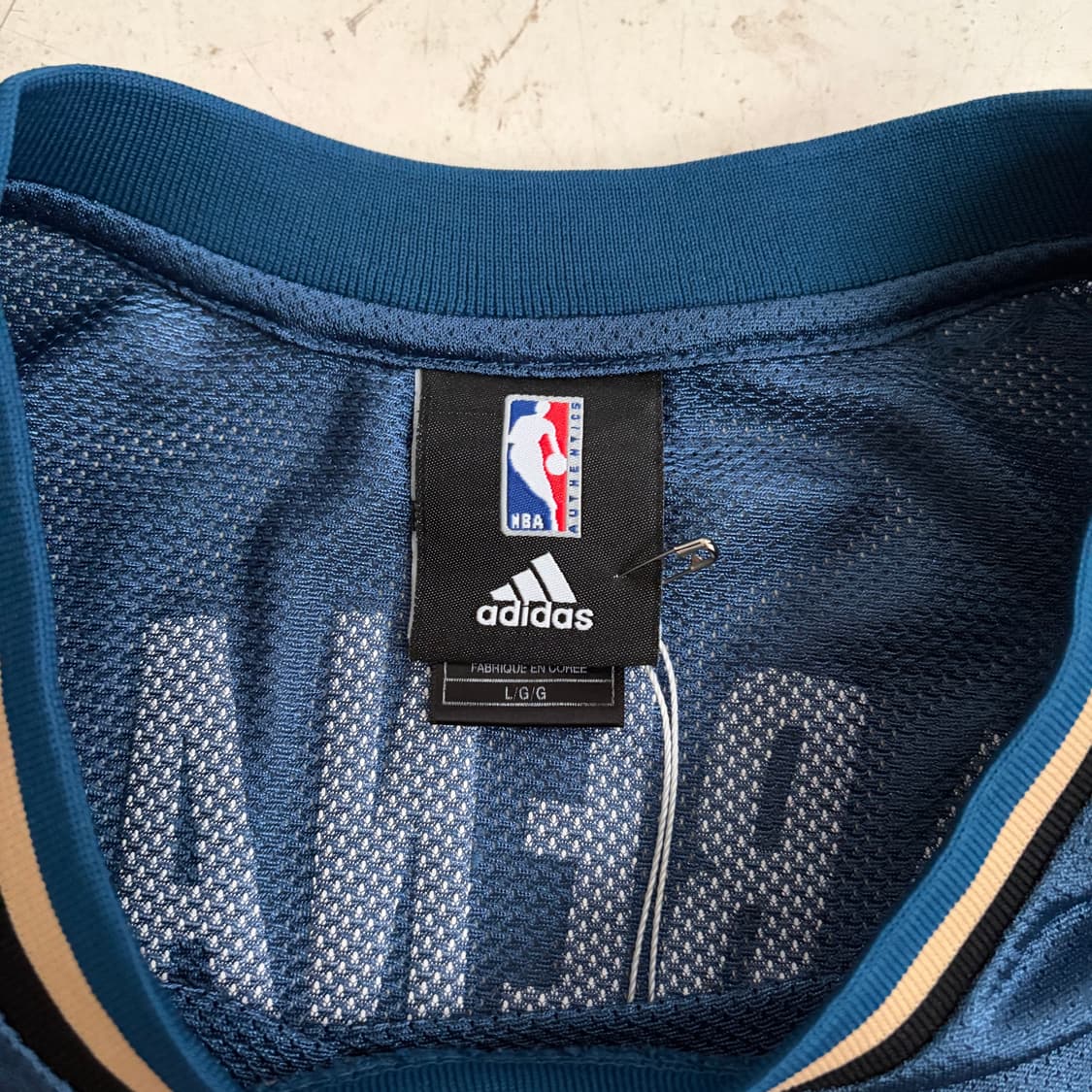 아디다스 NBA 워싱턴 위저즈 스윙맨 빈티지 농구져지 L 상품이미지4