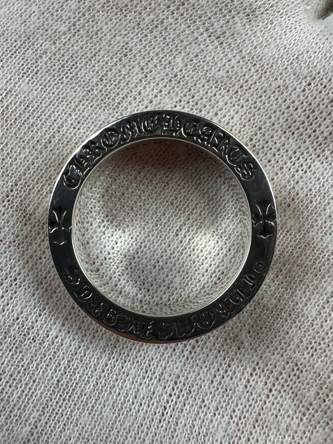 [US 9] 백화점판 정품 크롬하츠 포에버링 6mm 상품이미지7