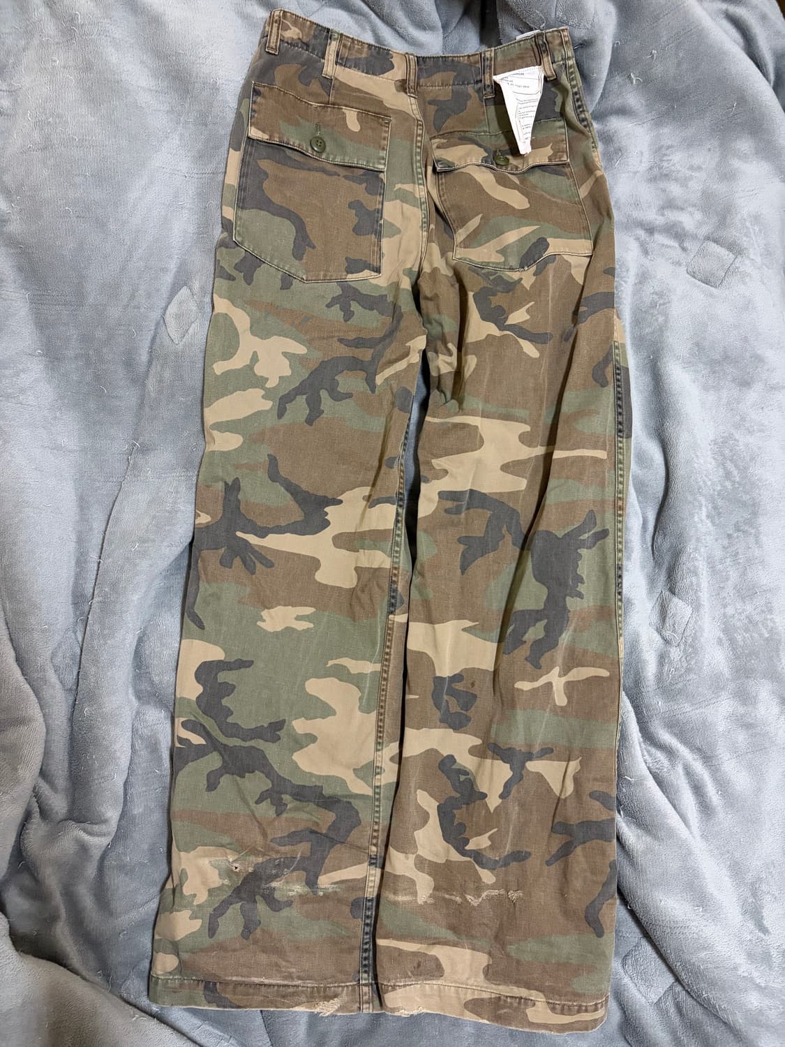 [24] R13 밀리터리 카모 팬츠 상품이미지2
