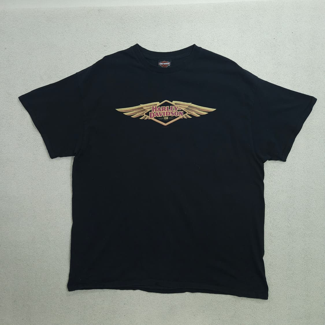 할리데이비슨 반팔티 블랙 상품이미지1