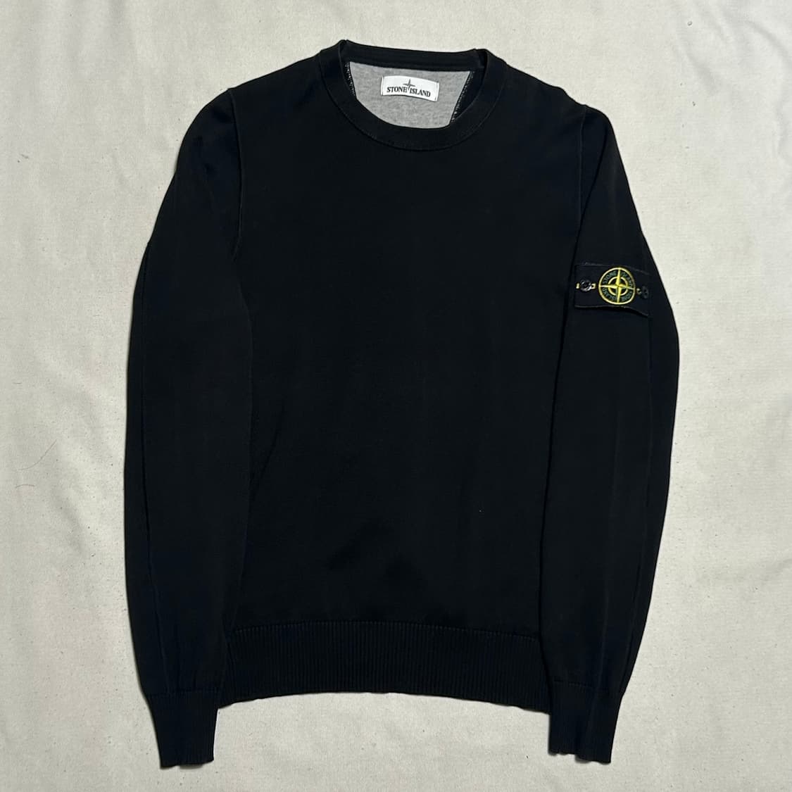 95 스톤아일랜드 블랙 니트 상품이미지2