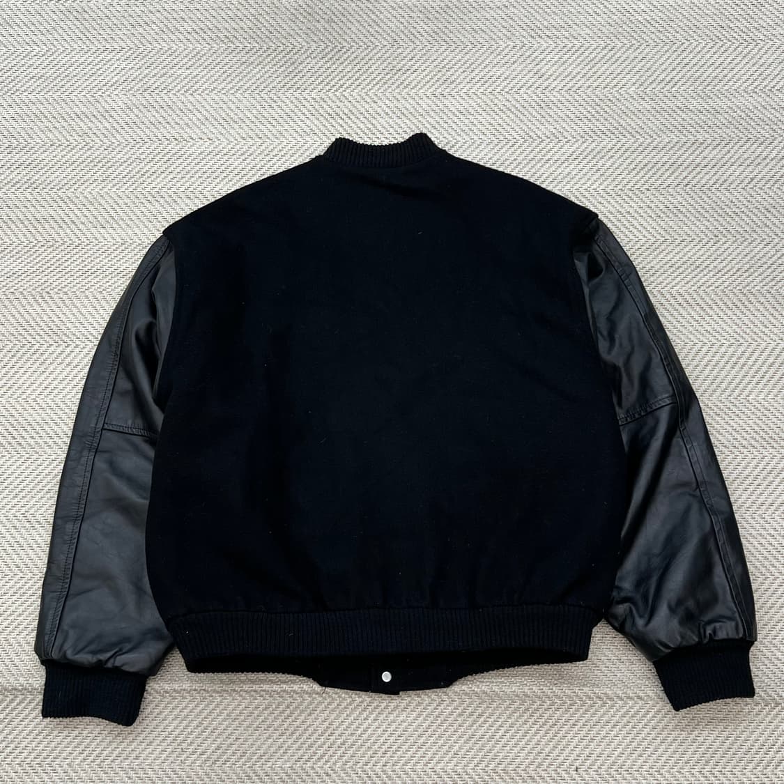 USA 네미시스 레더 바시티자켓 r2430 상품이미지2