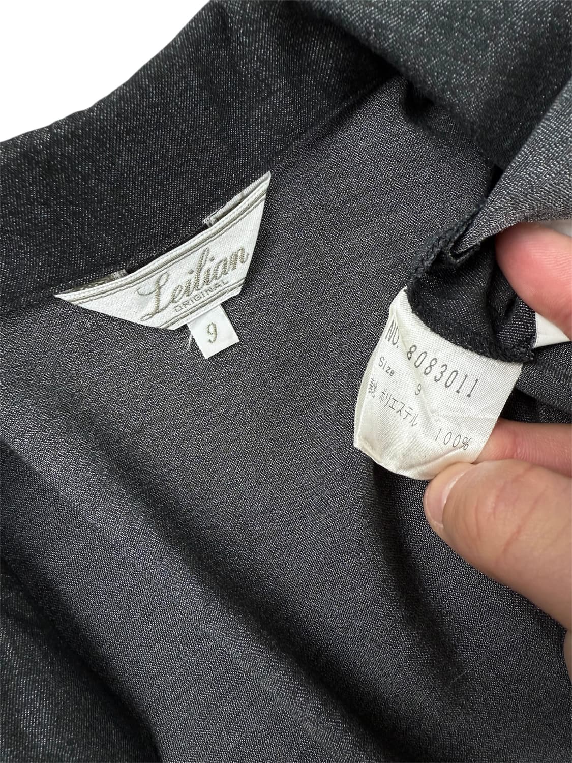 leilian 스티치 집업 자켓 상품이미지5