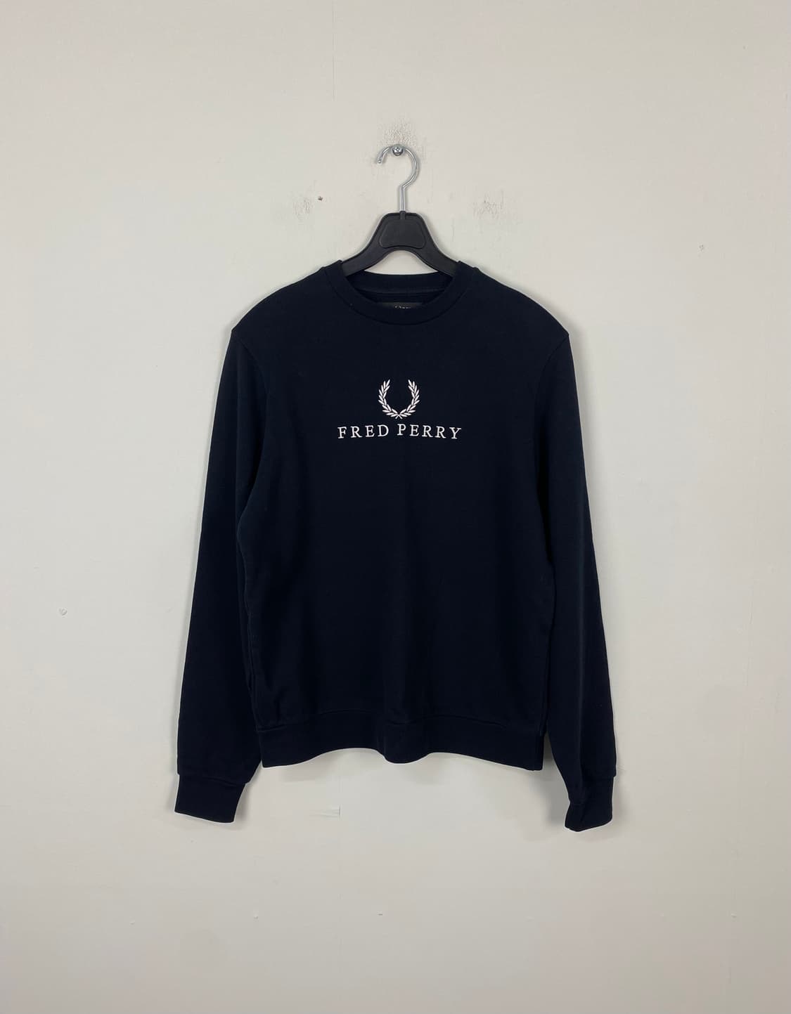 프레드페리 블랙 스웻셔츠 맨투맨 S <582> 상품이미지1