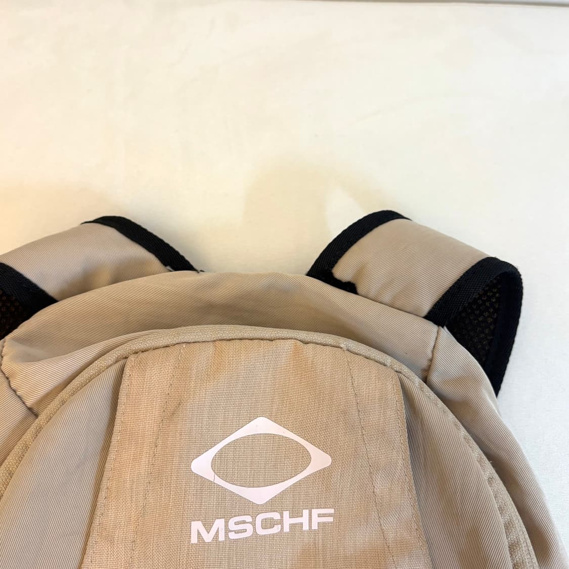 미스치프 롬버스 백팩 베이지 상품이미지3