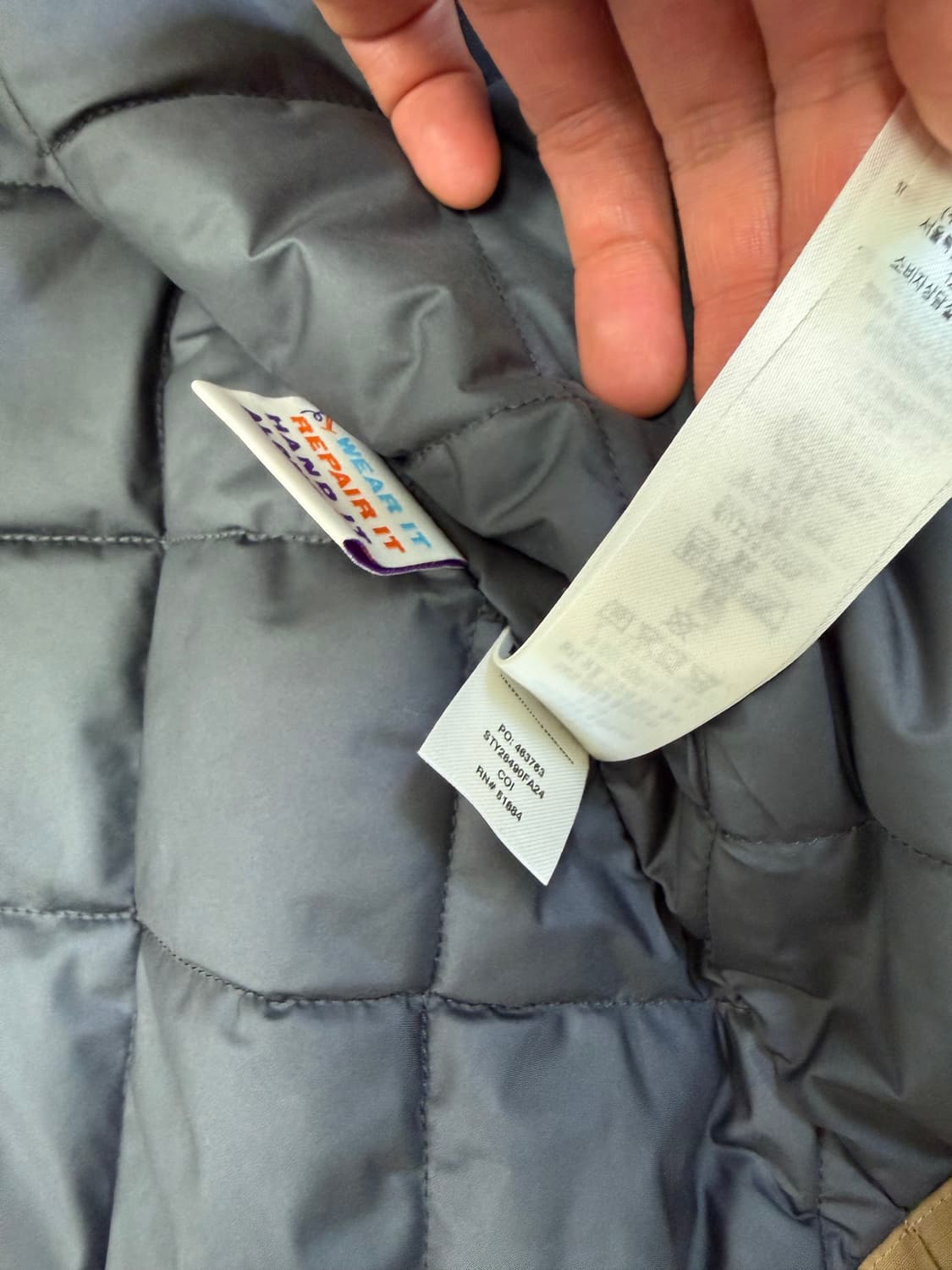 파타고니아 멘즈쉐도우 L 사이즈  상태 8.3/10  사진찍고 절대 안입 상품이미지9