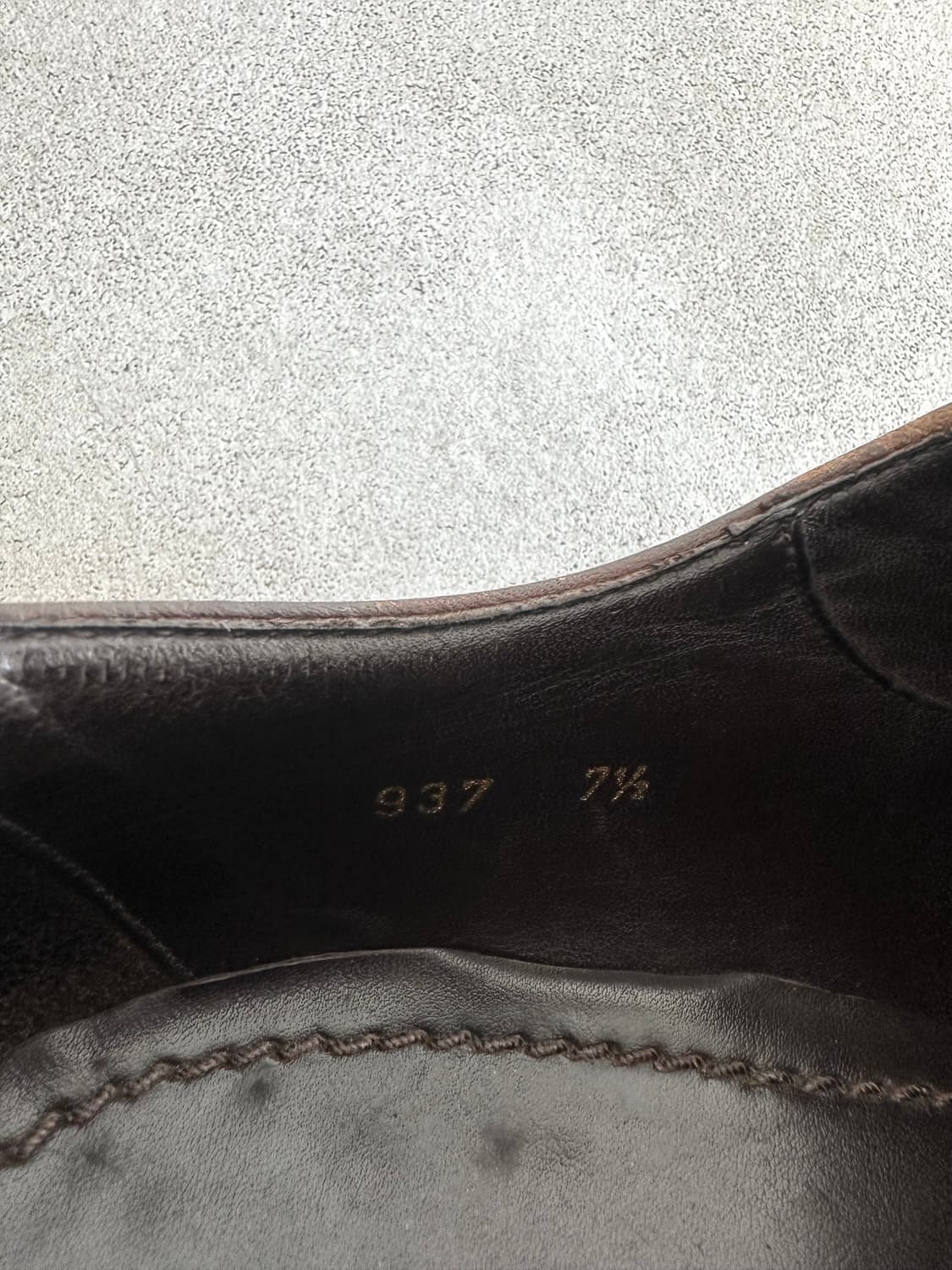 돌체앤가바나 투톤 와이드 스퀘어토 더비슈즈 상품이미지7