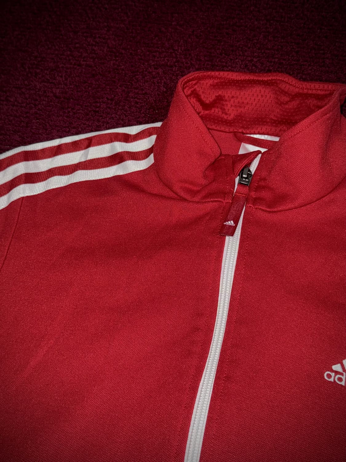 아디다스 화이트 라인 레드 트랙탑 져지 95 상품이미지4