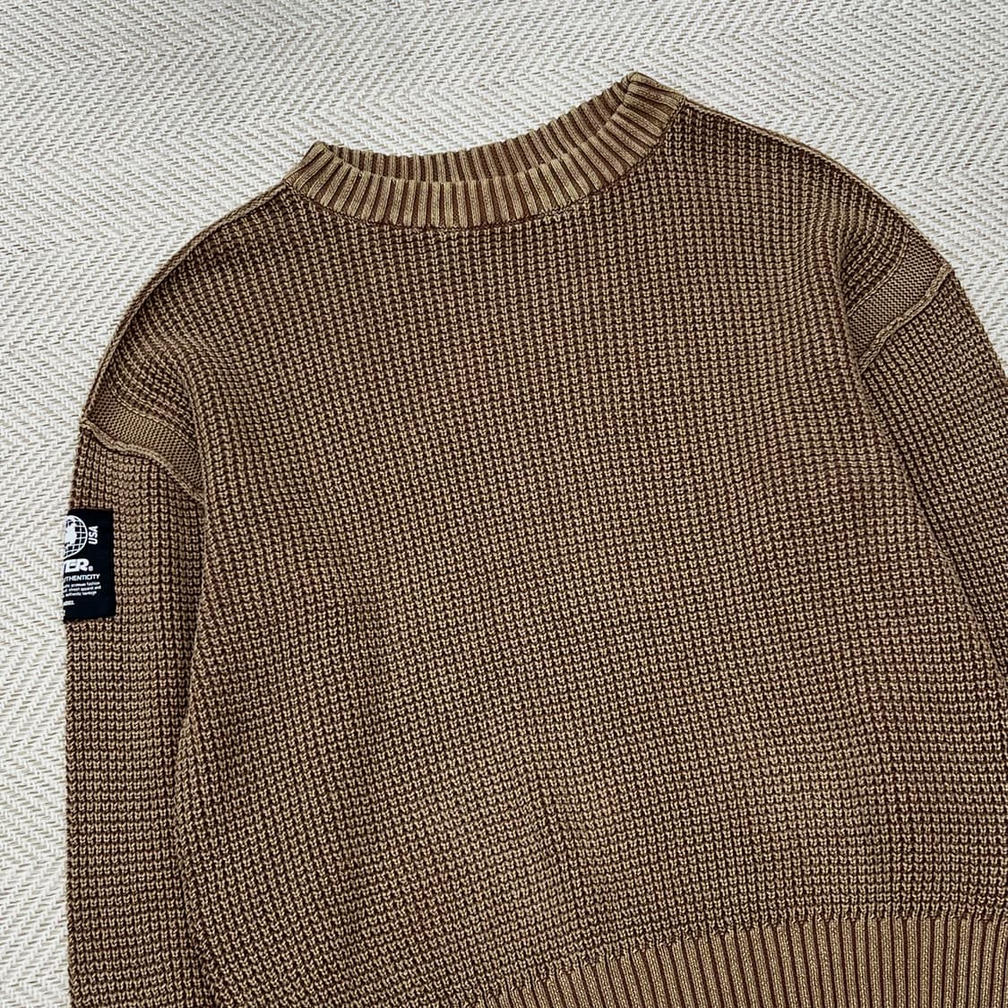 스타터 패치 니트 r2438 상품이미지3