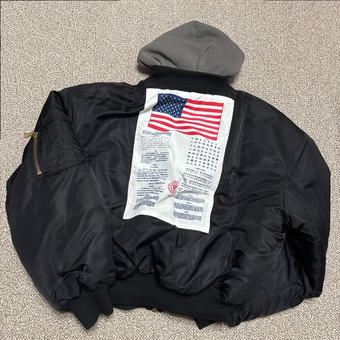 [택포] Unisex's 빈티지 패딩 항공점퍼 [A] 상품이미지2