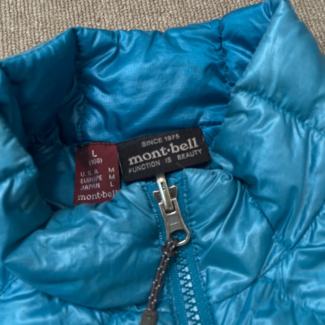 montbell 몽벨 ex800 경량 다운패딩 우먼스  상품이미지2