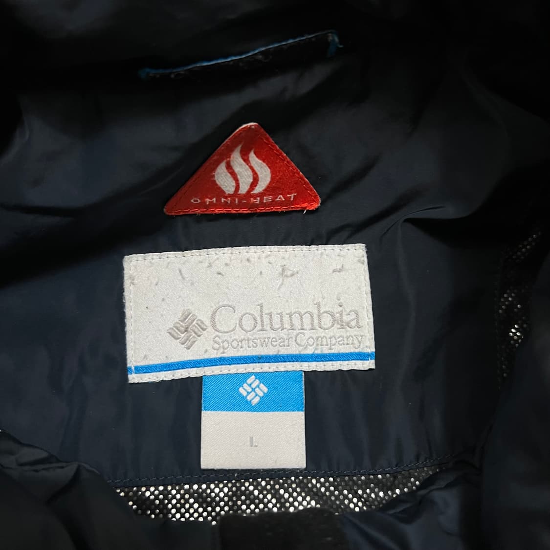 컬럼비아 옴니히트 퀼팅 경량패딩 점퍼 [네이비] L/100 상품이미지6