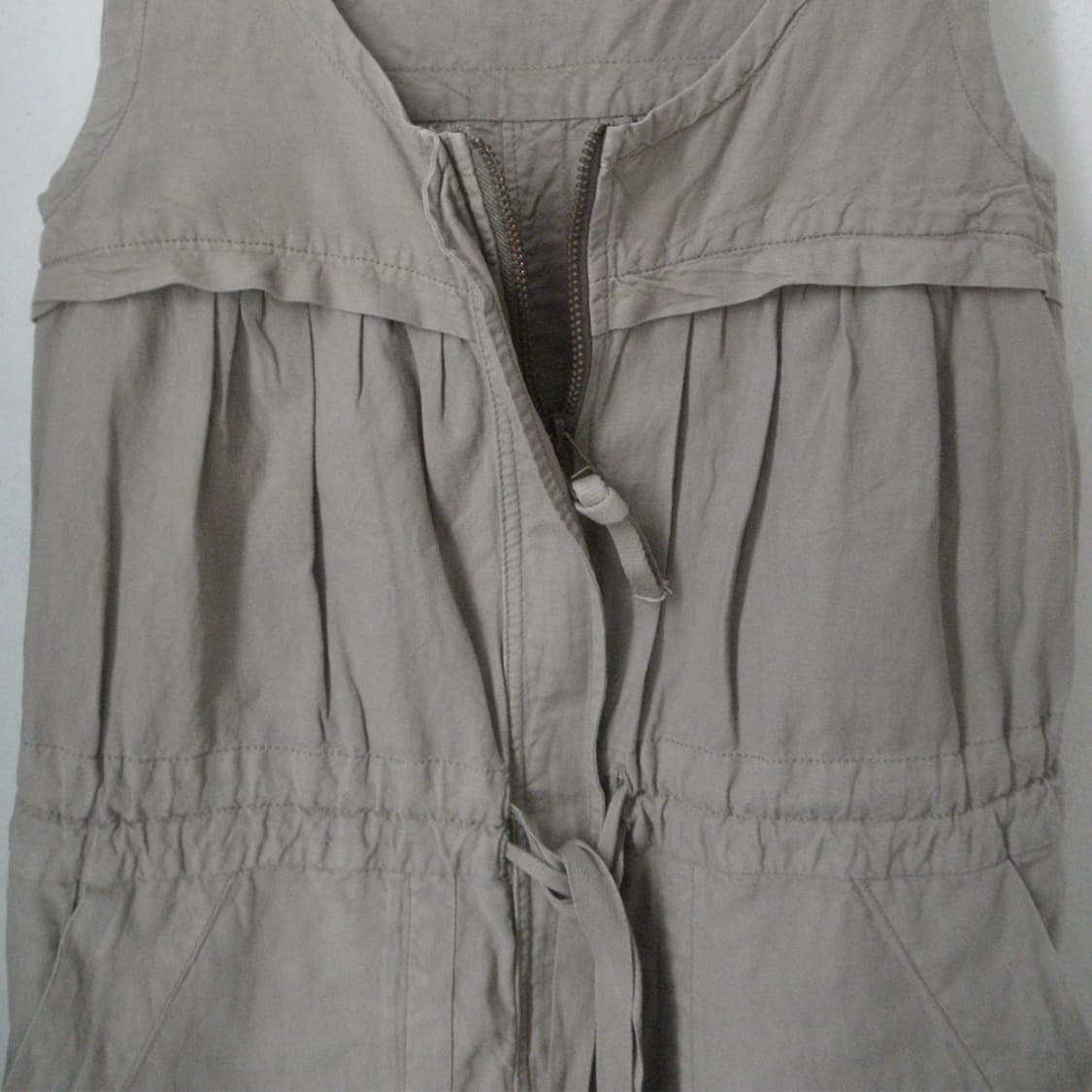 khaki zip op 상품이미지4