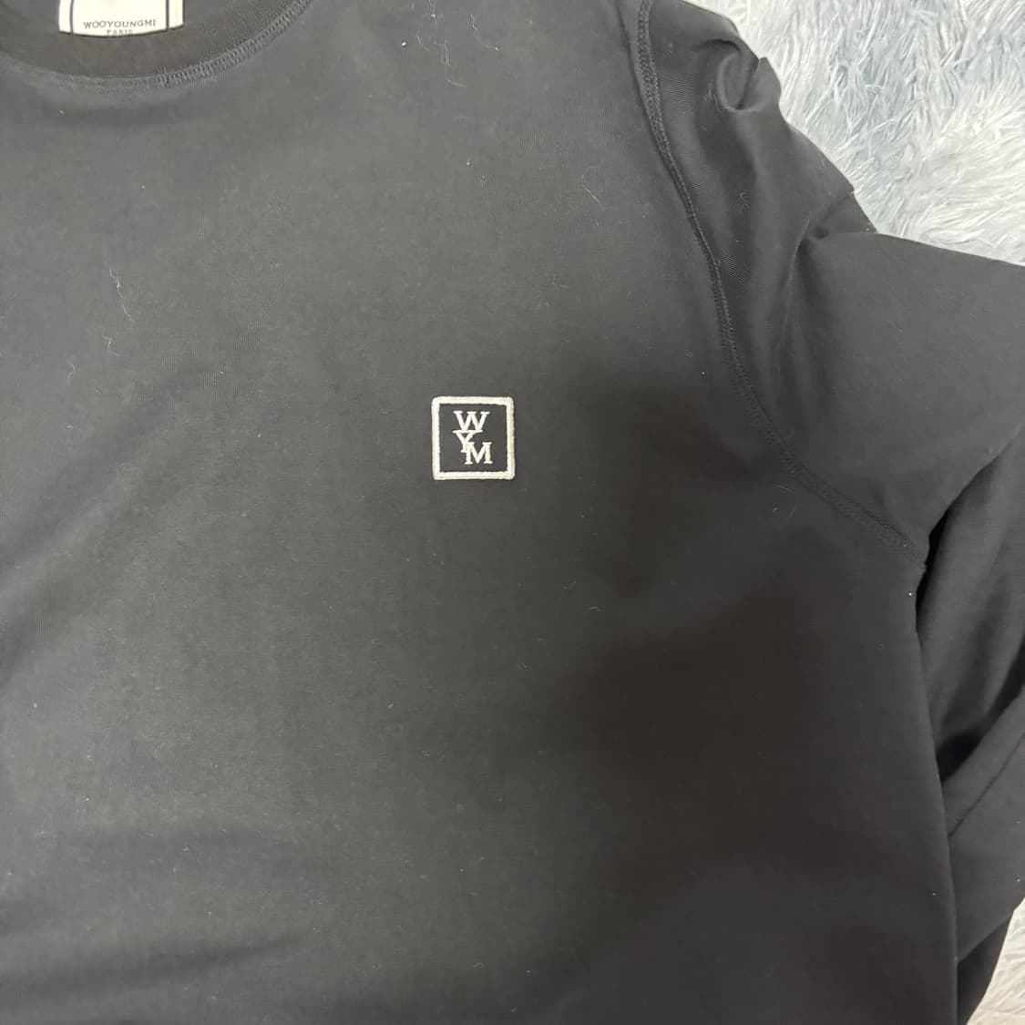 [52 Size/새상품급] 우영미 백로고 긴팔 티셔츠 상품이미지2