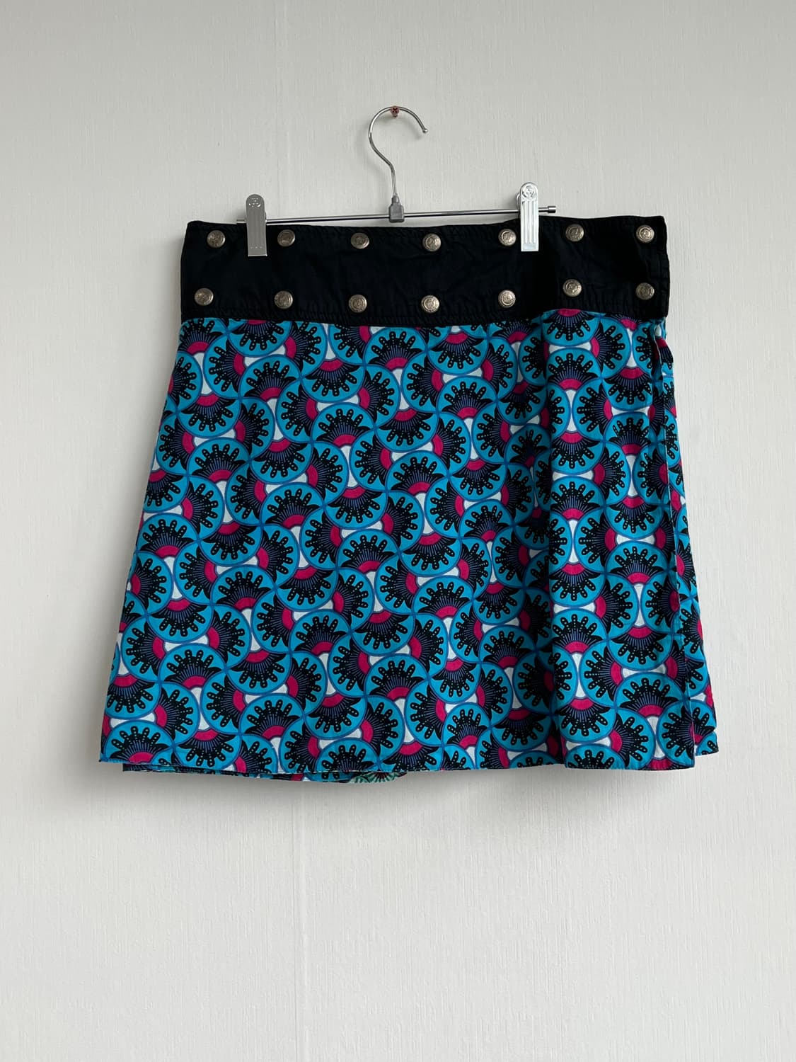 Vintage Ethnic Pattern Mini Skirt 상품이미지1
