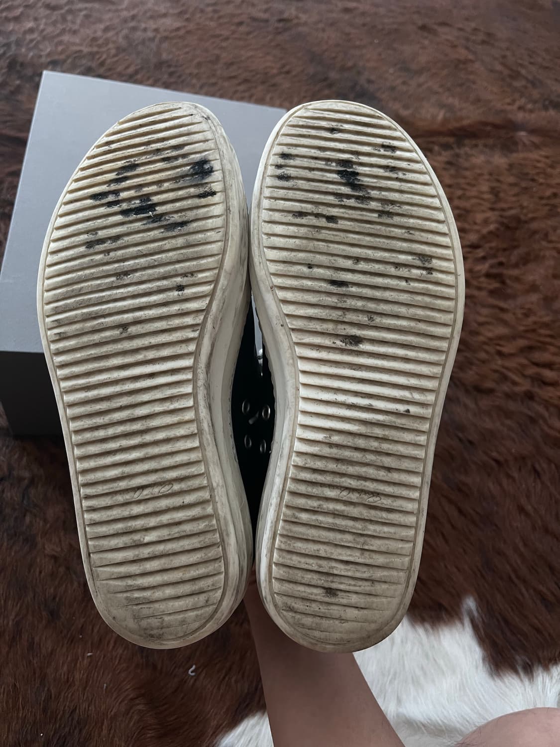 릭오웬스 다크쉐도우 레더컨버스 상품이미지4