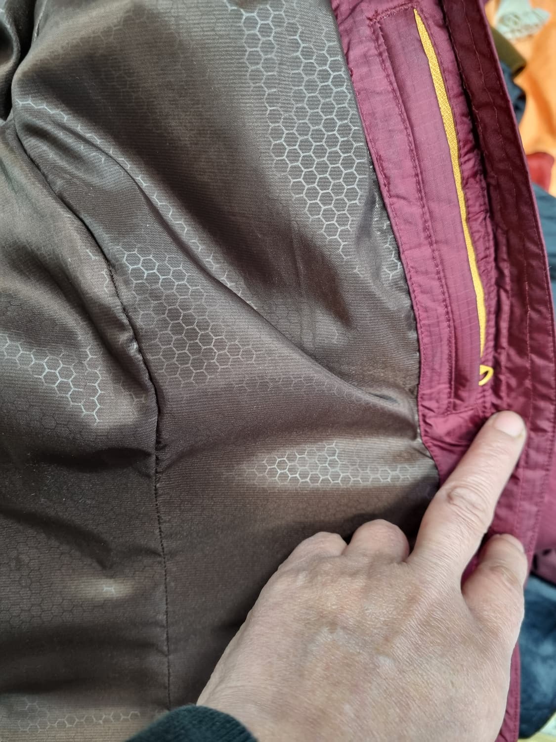 라푸마 여성 거위(구스)패딩 90 버건디 상품이미지5