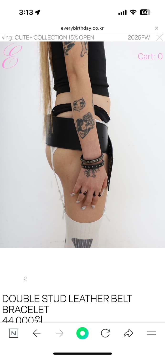 에브리벌스데이 레더벨트 팔찌  상품이미지2