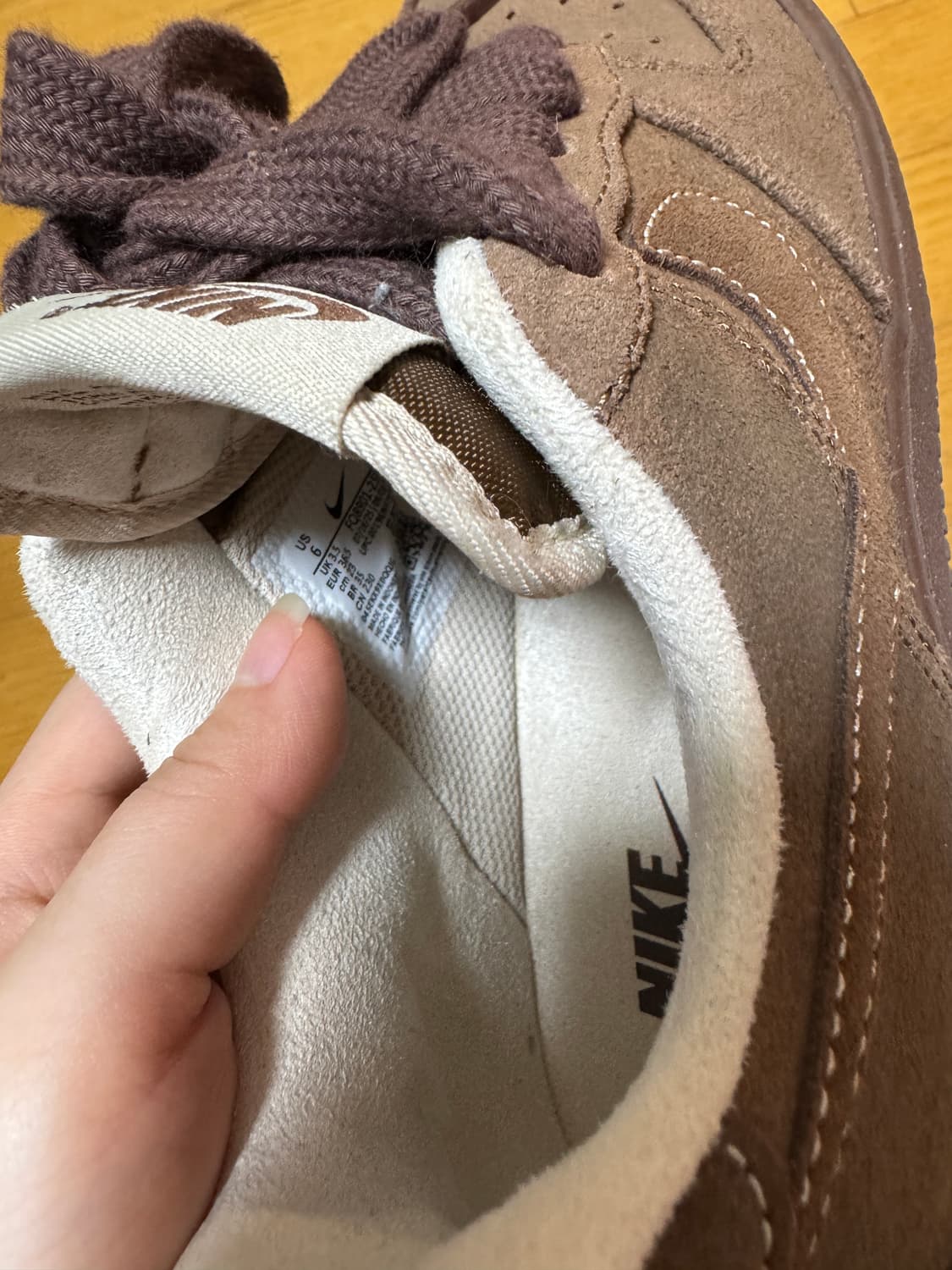 나이키 에어포스 카카오 와우 상품이미지7