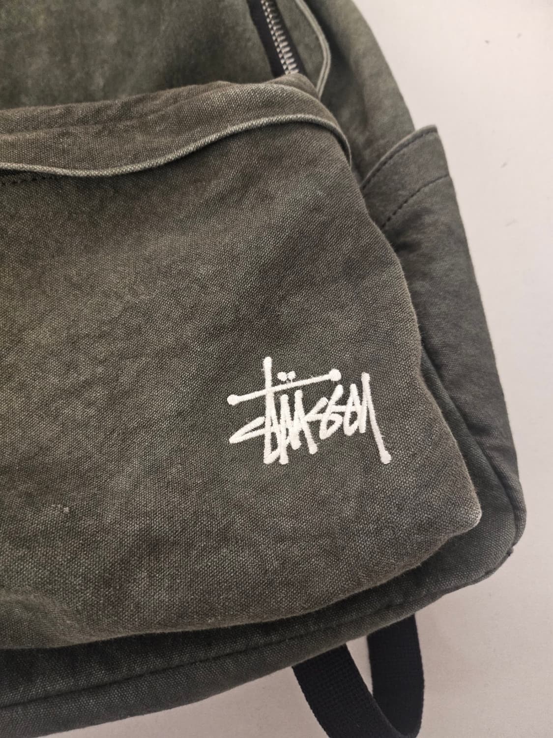 스투시 백팩 워시드블랙 상품이미지4