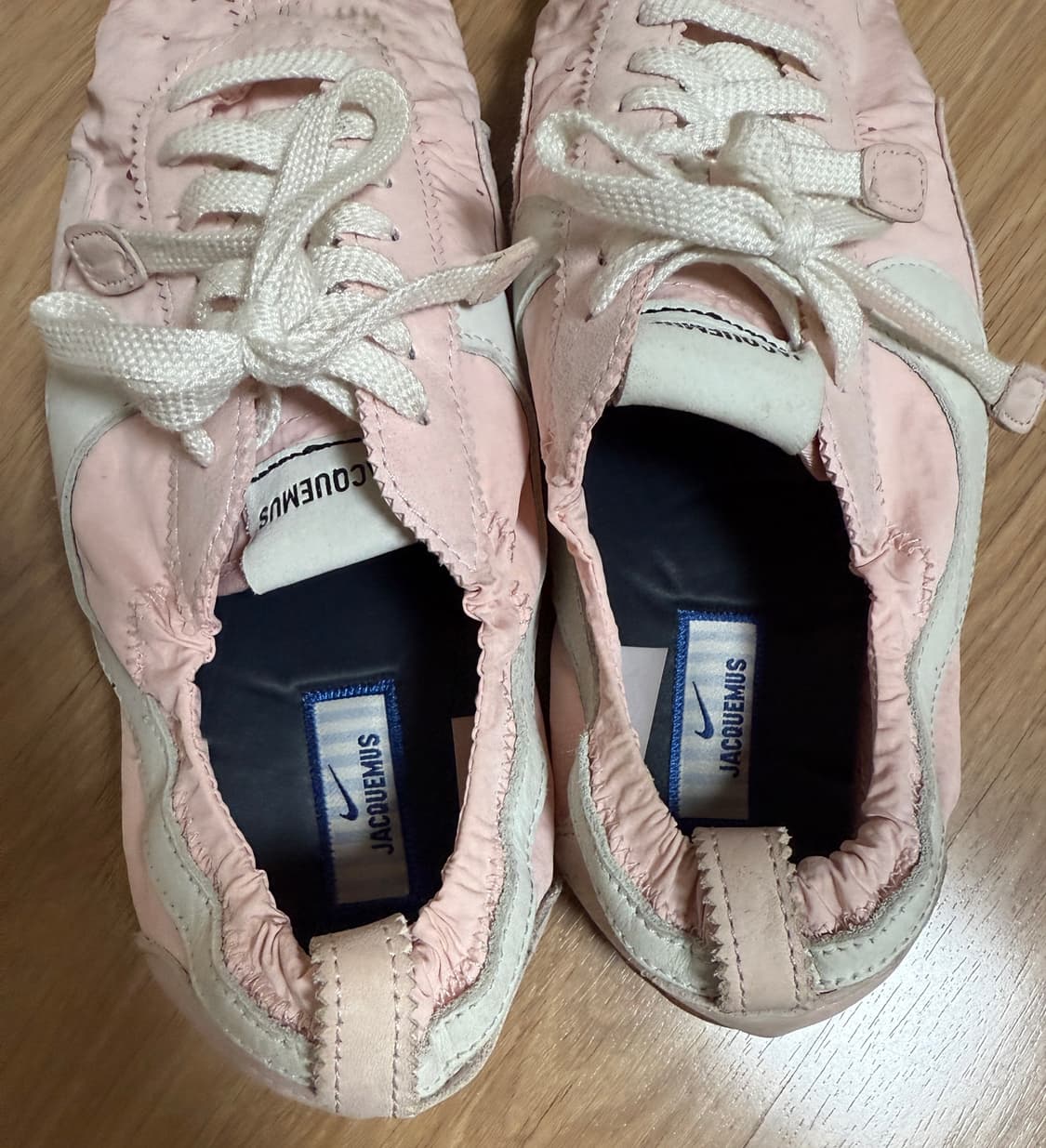 나이키 자크뮈스 문슈즈 핑크 eu44사이즈 jacquemus 상품이미지4