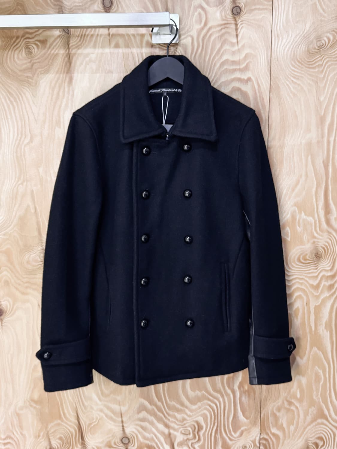 저널스탠다드 카우하이드 울 피코트 상품이미지1