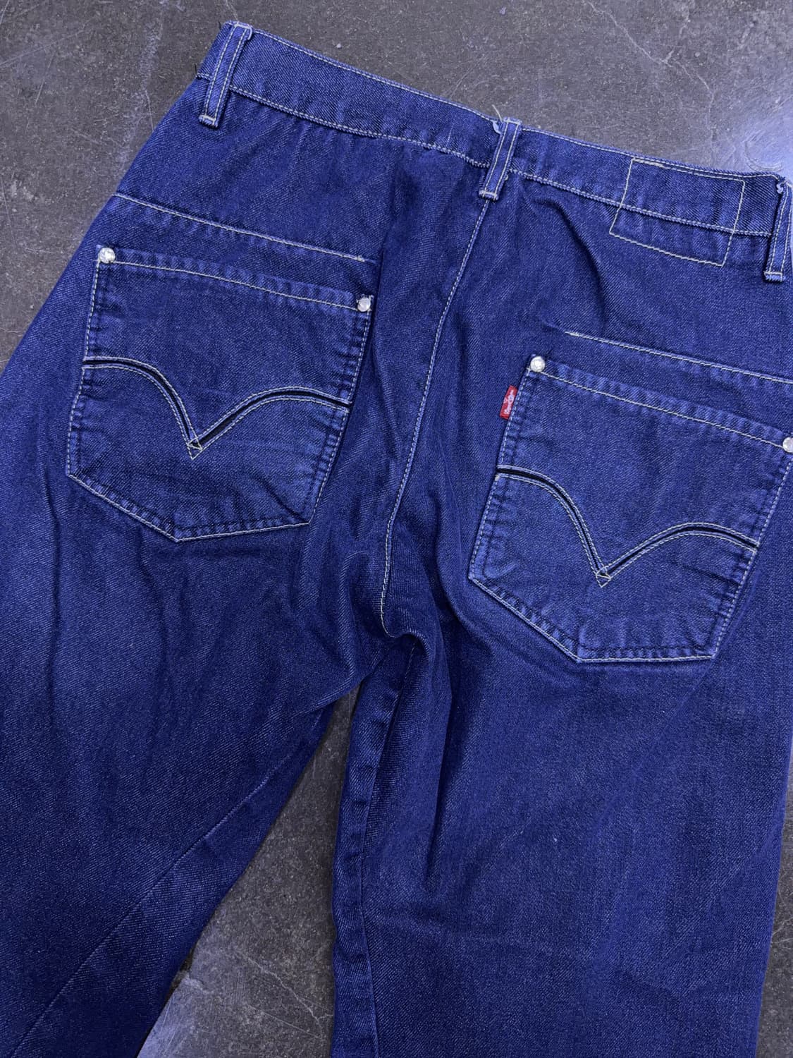 리바이스 엔지니어드진 사이드 절개 라인 딥인디고 30 상품이미지7