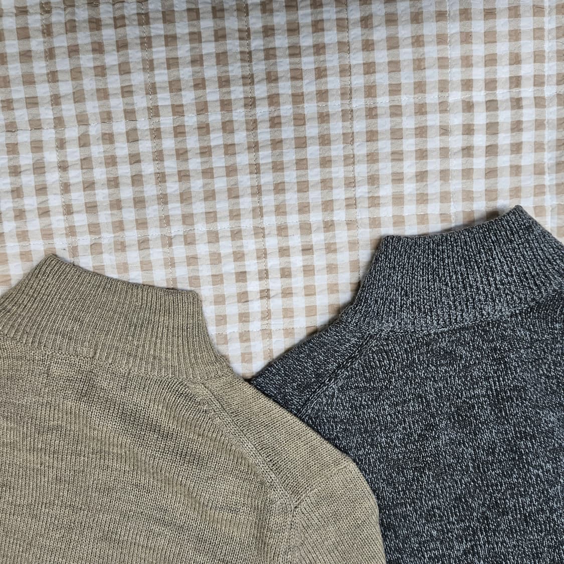 지오다노 니트 풀집업 가디건 남자100(2벌가격) 상품이미지6