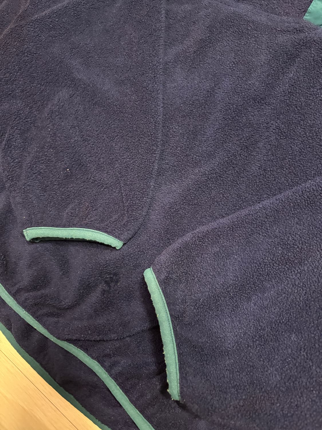 L)90s~00s 울리치 네이비 플리스  상품이미지3