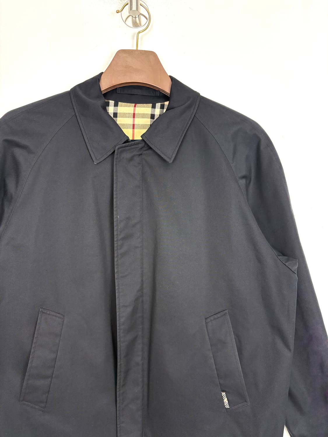  [2XL] BURBERRY 버버리 블랙 블루종 상품이미지3