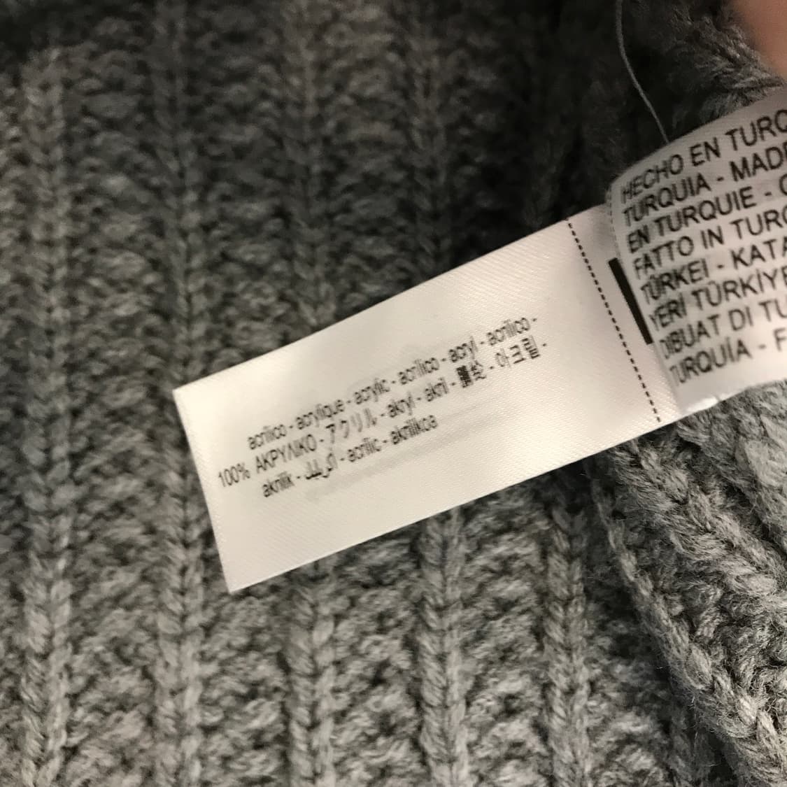 자라 하프집업 하찌니트 [XL] 상품이미지6