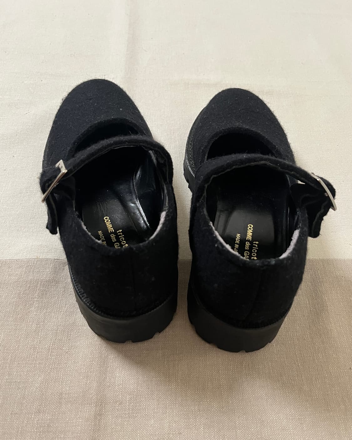 꼼데가르송 러그솔 메리제인 슈즈 comme des garcons 상품이미지6