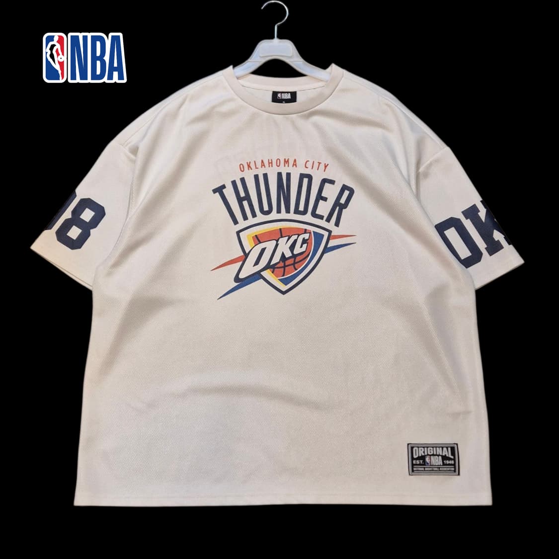 (XL)NBA 오버핏 반팔티셔츠  상품이미지1