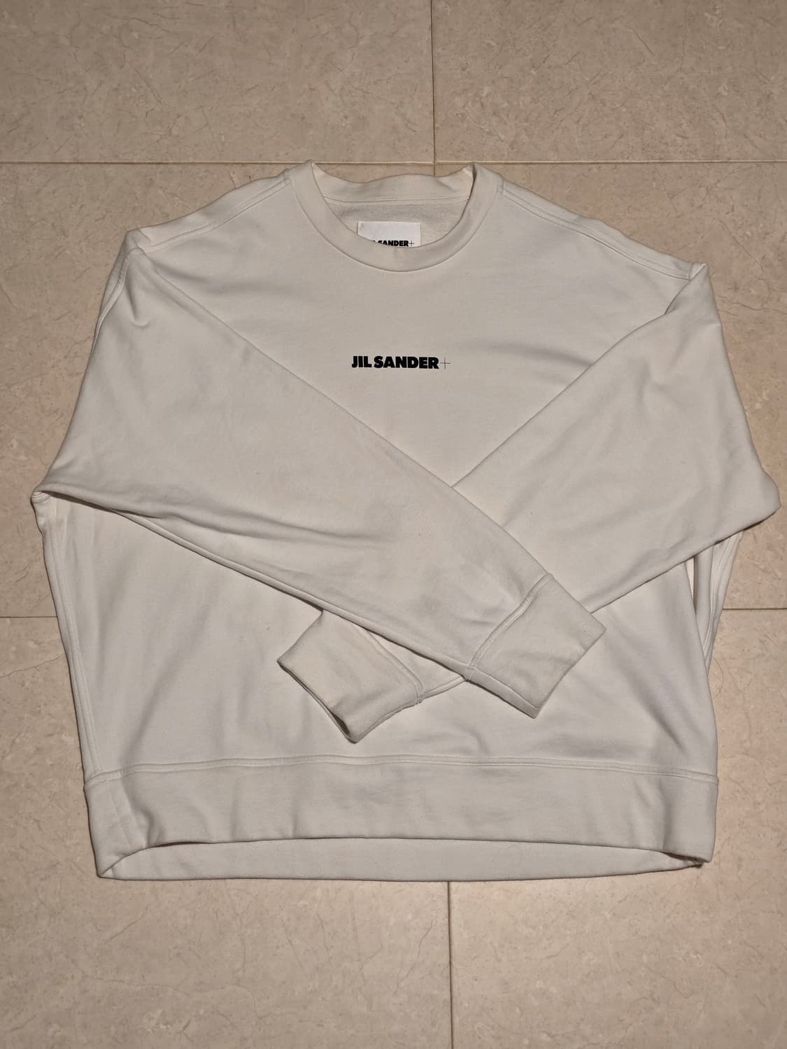 질샌더 로고 맨투맨 스웻셔츠 상품이미지2