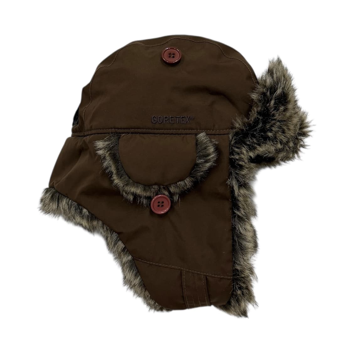 노스페이스 희귀 익스페디션 써밋시리즈 트루퍼햇 이어머프캡 초콜릿 브라운 상품이미지3