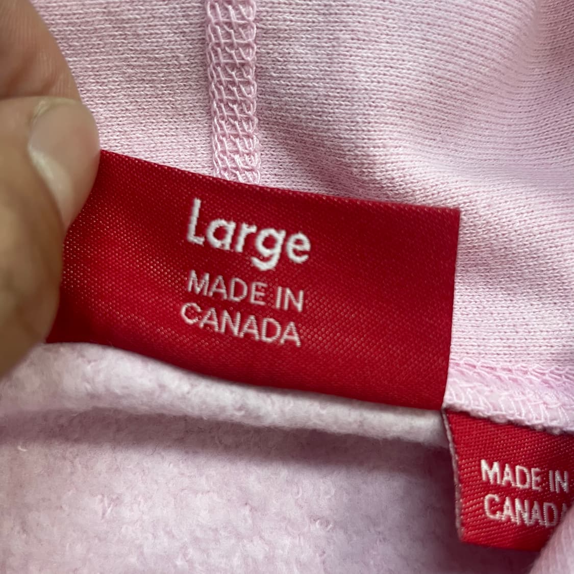 슈프림 x 카우스 초크 로고 후드티 핑크 상품이미지6