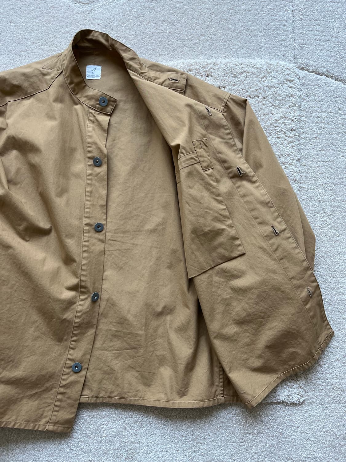 아나토미카 프렌치 밀리터리 왁스 셔츠 자켓 (105) 상품이미지8