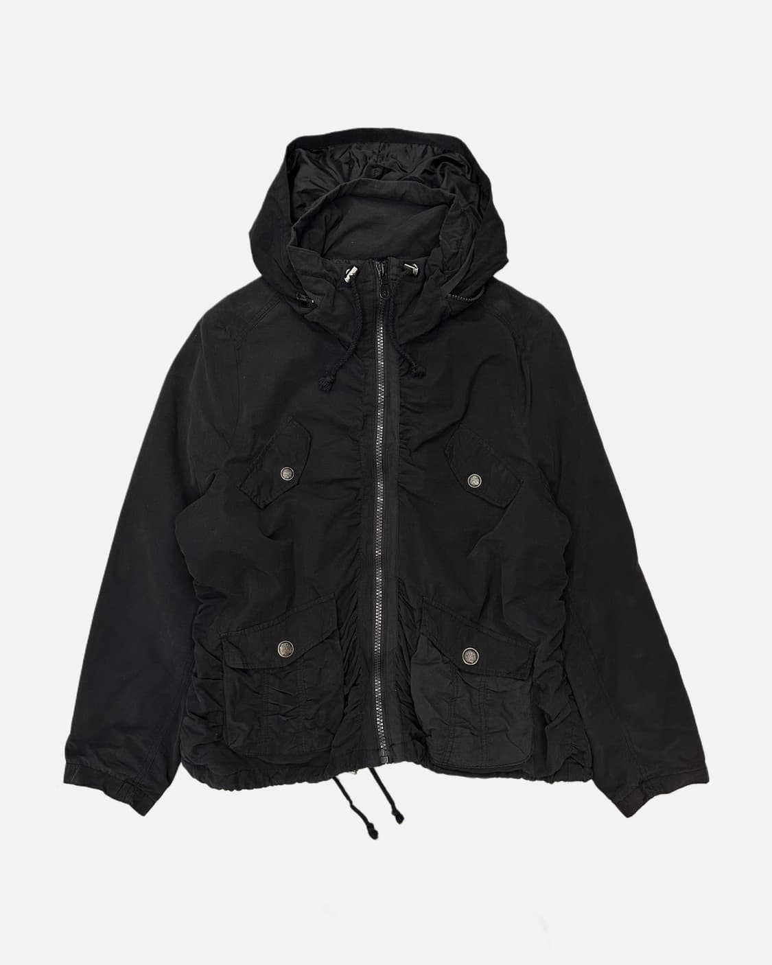 shirring seam boxy hood jacket 상품이미지1