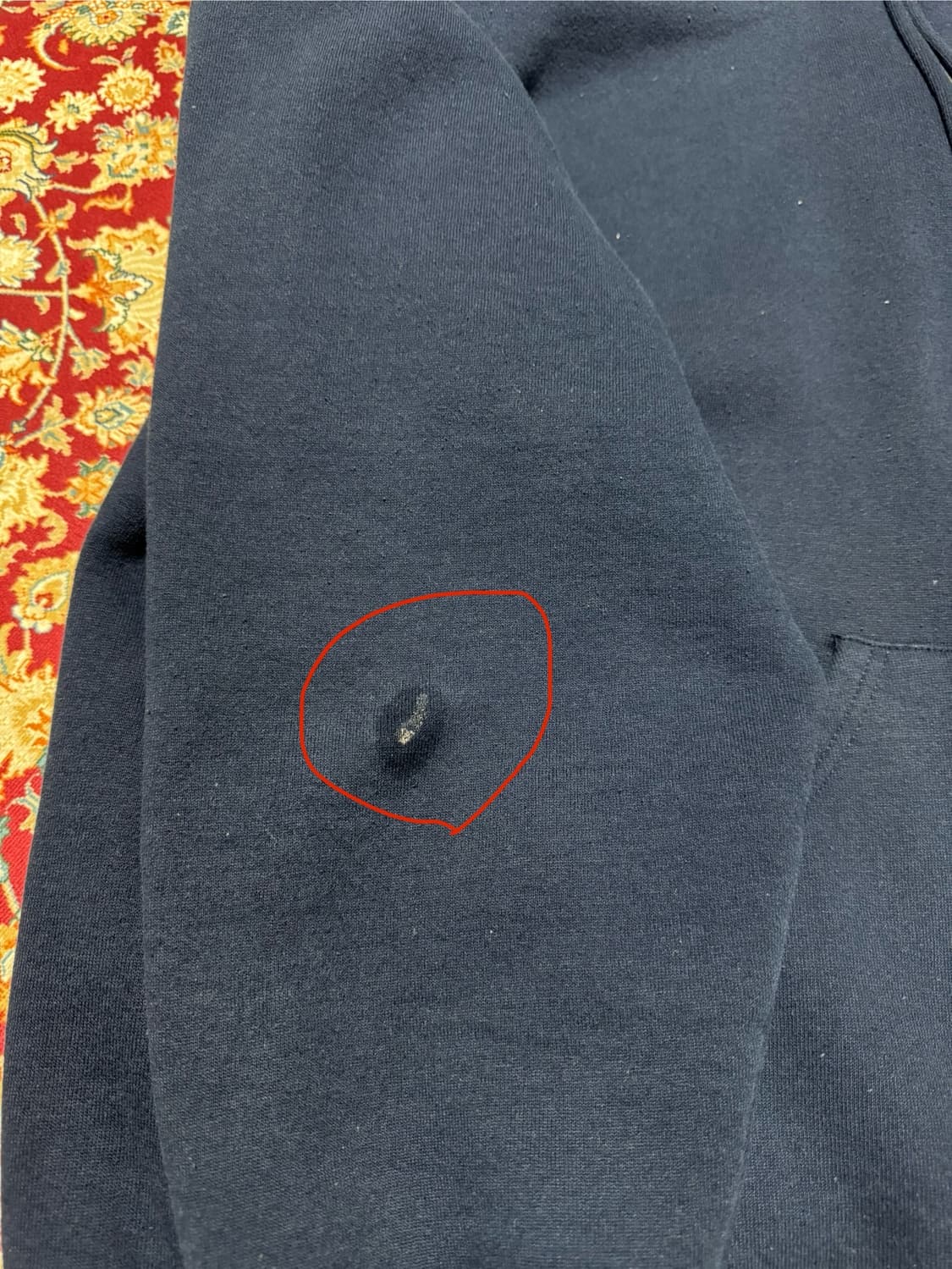 90s 러셀 후드집업 네이비 상품이미지7