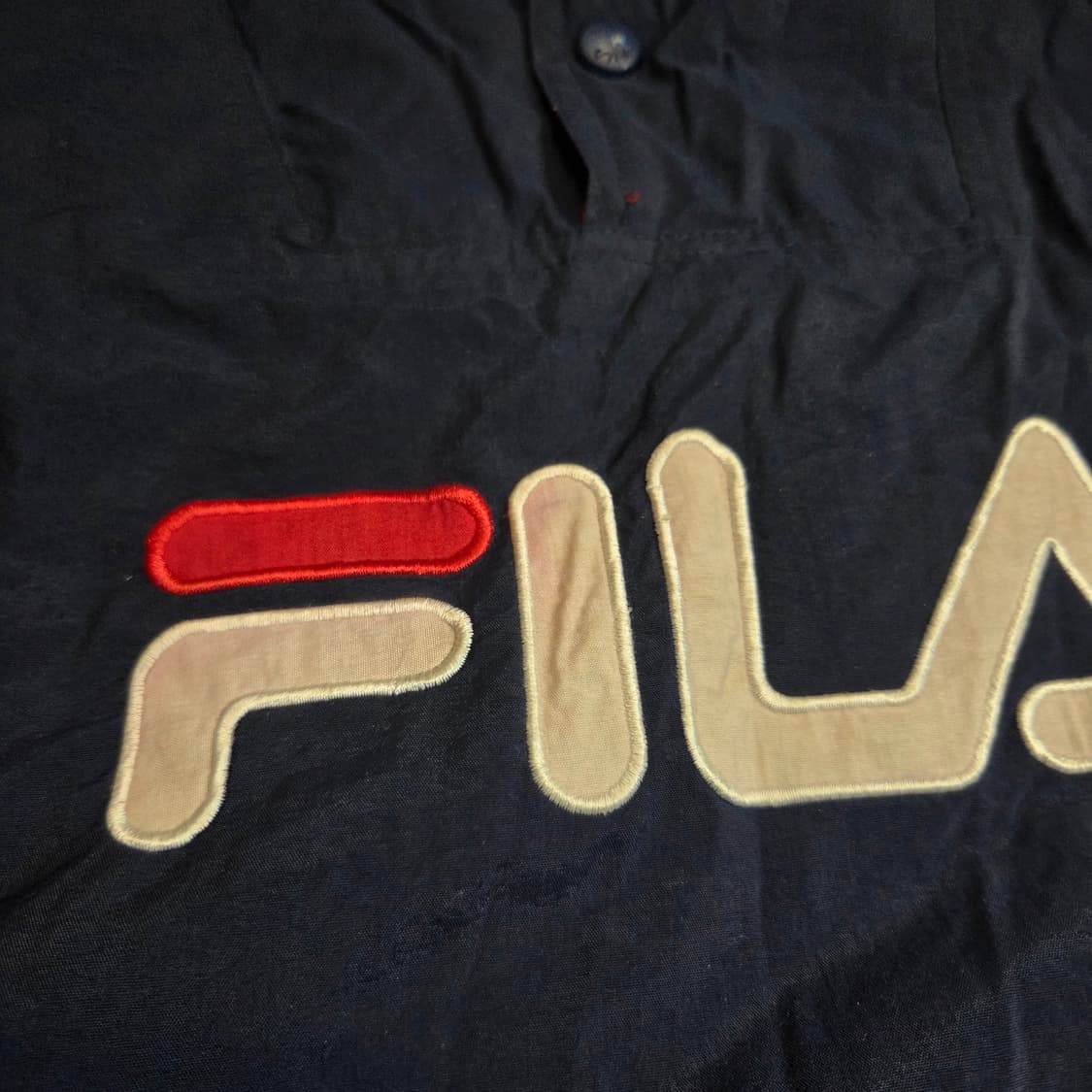 올드스쿨 필라 빅로고 아노락 점퍼 (실2XL)
 상품이미지2