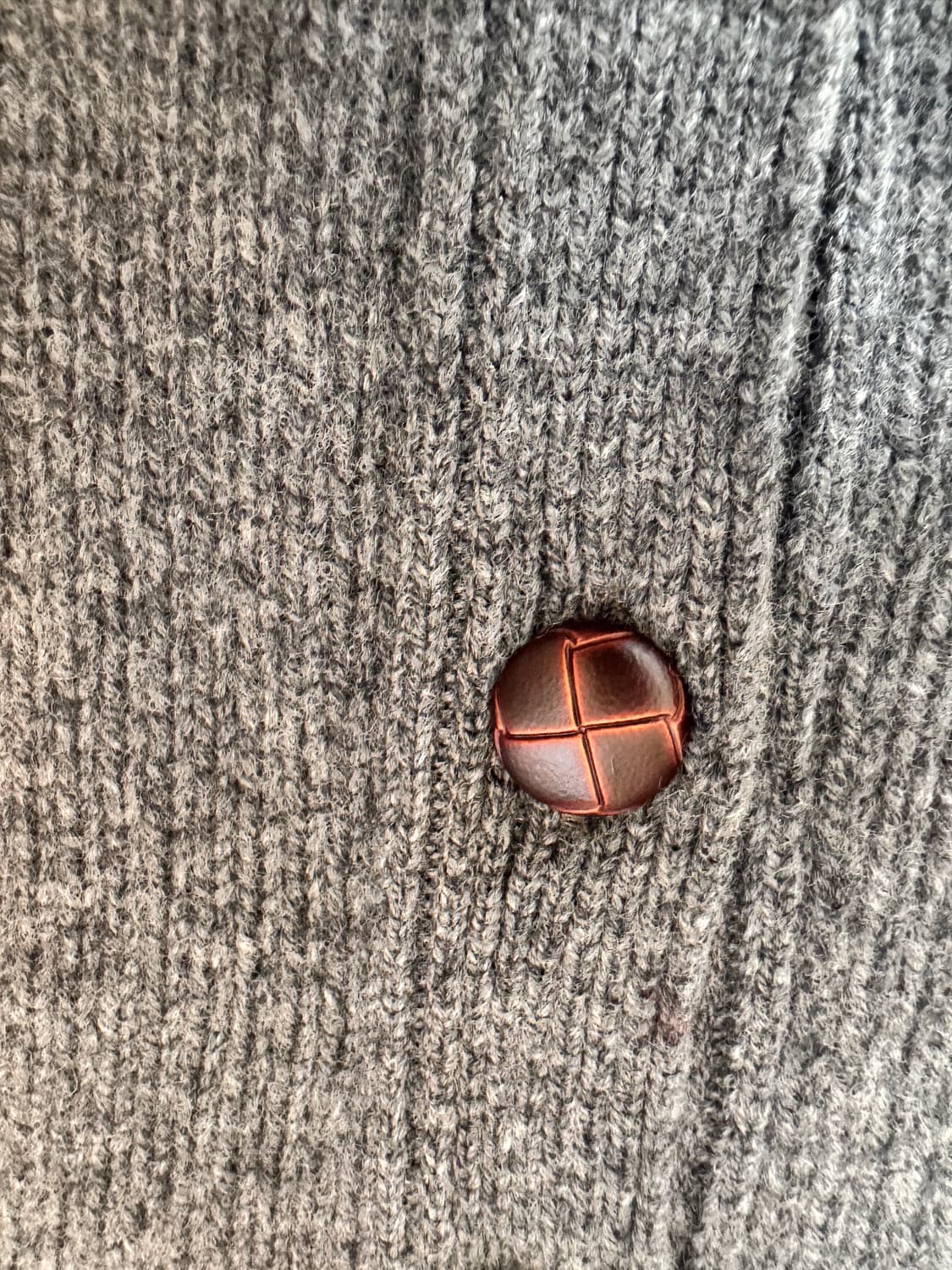 할리 오브 스코틀랜드 울 가디건 L 그레이 (새상품) 상품이미지6