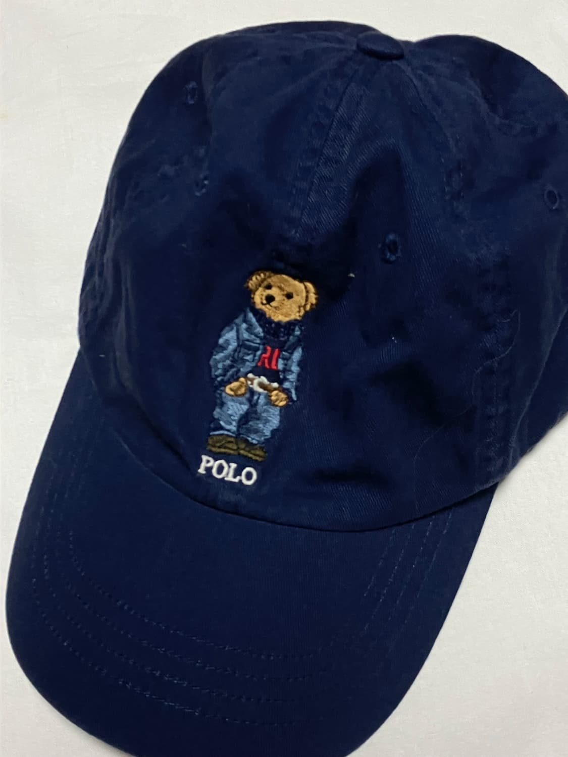 폴로 랄프로렌  폴로베어 볼캡 네이비 상품이미지2