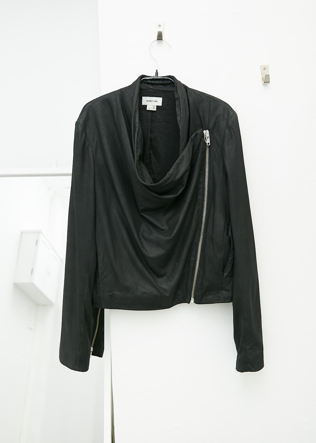 Lamb Leather Biker Jacket 상품이미지1